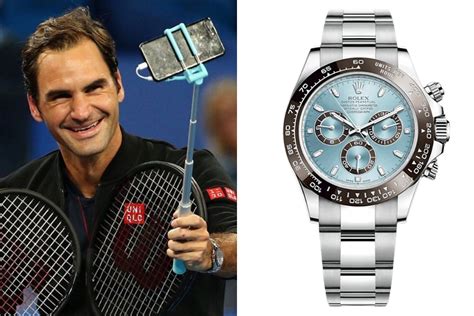 wearing rolex while playing tennis